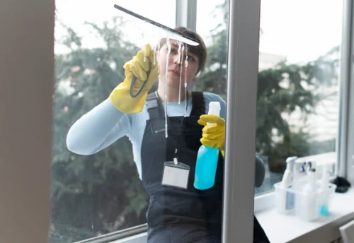 Nettoyage de vitres intérieures et extérieures à Argentré-du-Plessis